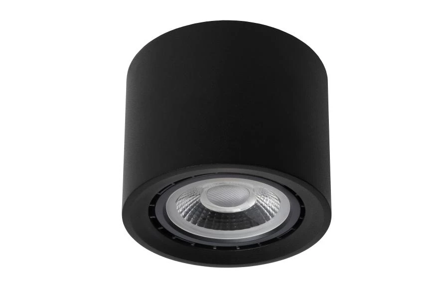 Lucide FEDLER - Ceiling spotlight - Ø 12 cm - LED Dim to warm - GU10 (ES111) - 1x12W 2200K/3000K - Black - turned off
